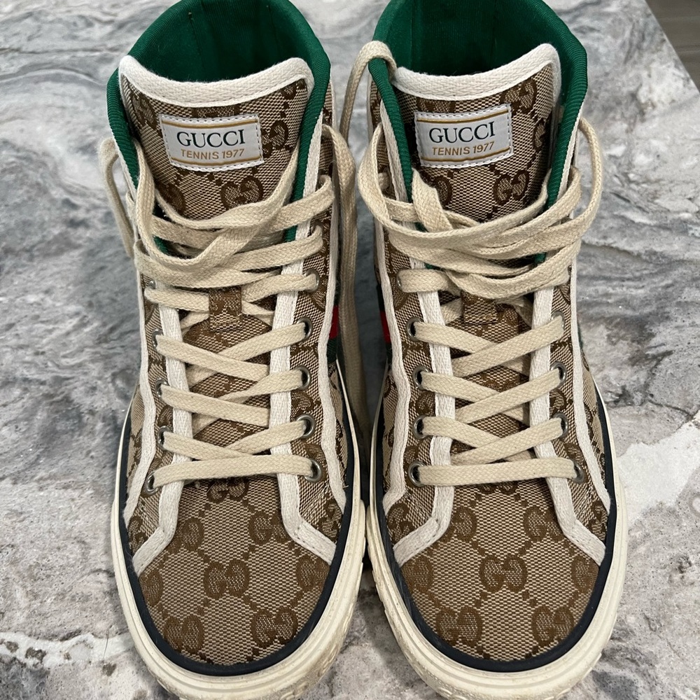 RESERVED SOLD Gucci hi tops